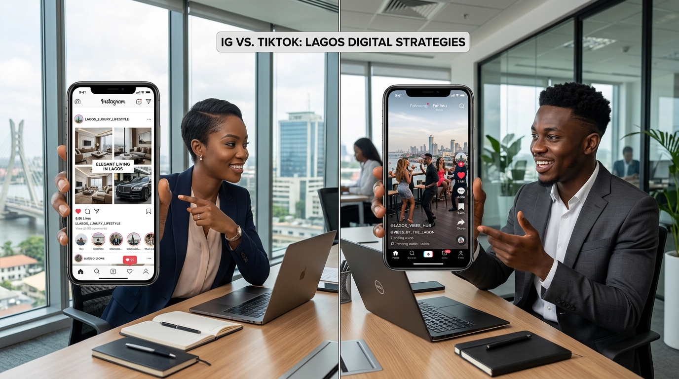 Instagram vs TikTok for Nigerian Businesses Which Platform Grows Your Brand Faster