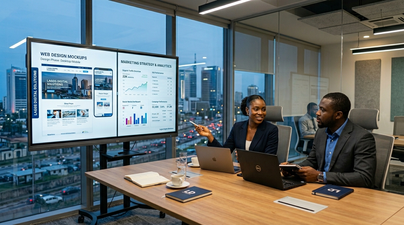 What Is the Difference Between a Website Designer and a Digital Marketing Agency in Nigeria