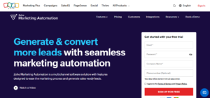 Zoho Marketing Automation