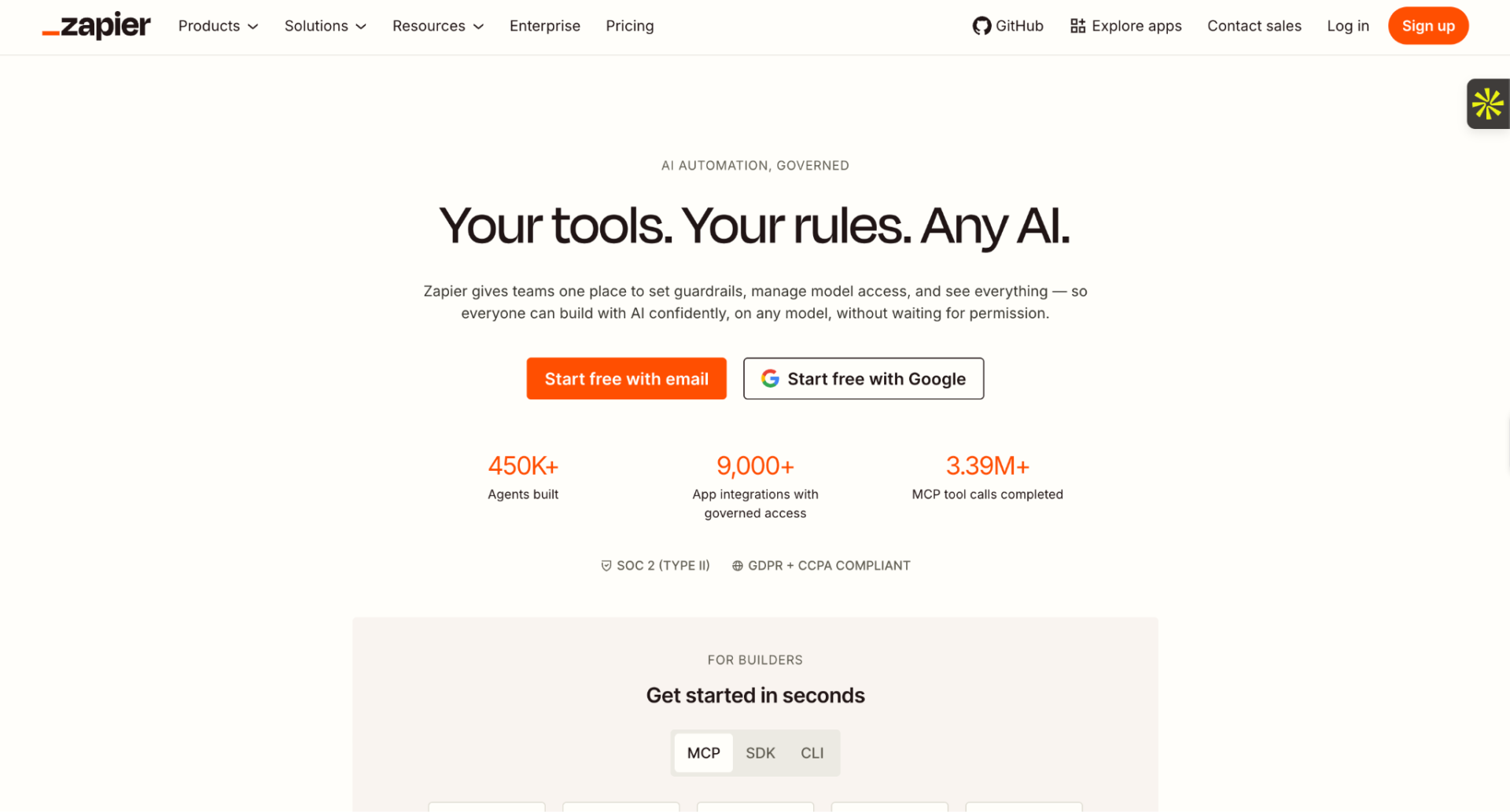 Screenshot: 13. Zapier