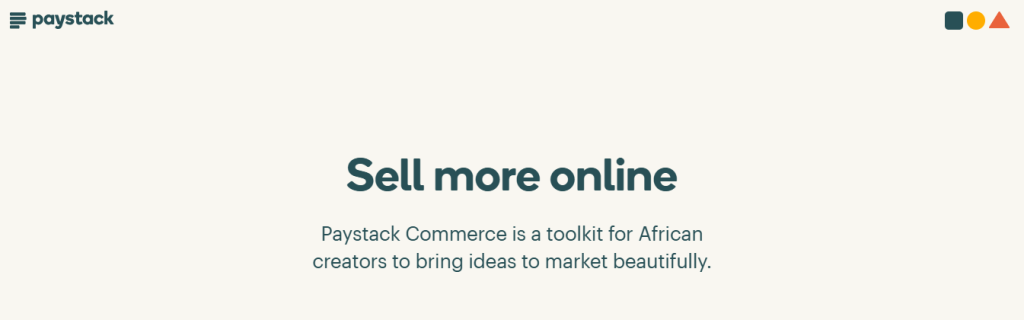 Paystack Storefront