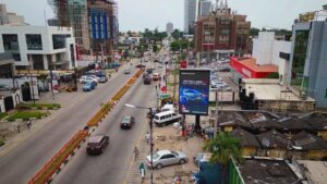 Digital Out-of-Home (DOOH) billboard