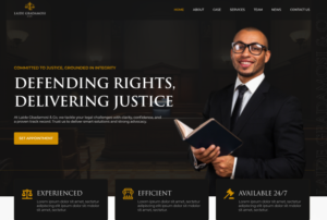Laide Gbadamosi & Co.'s website homepage