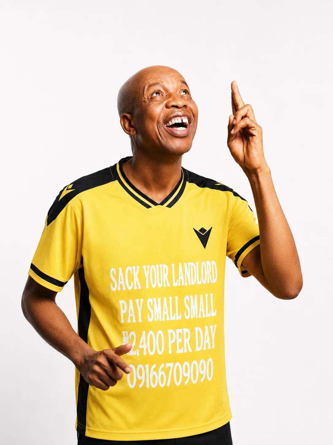 Oxgital celebrity brand ambassador collaboration with Saka for a Nigerian homeownership campaign
